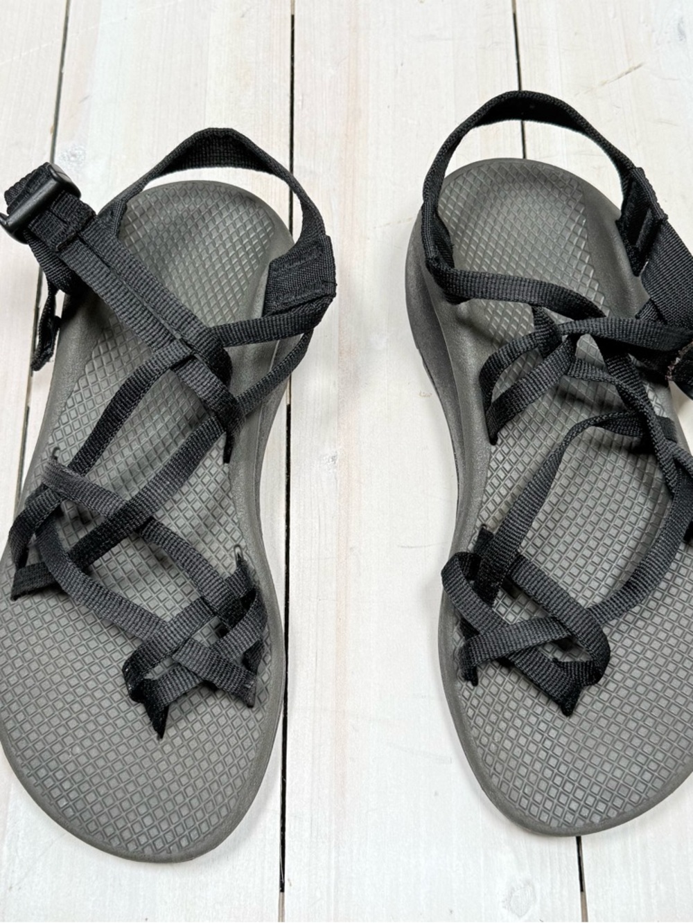 Chaco Women's Black Strappy Outdoor Sandals Size 8